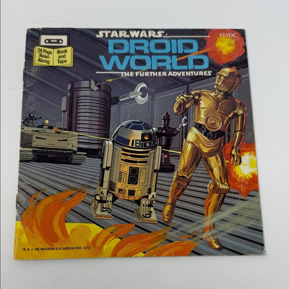 Vintage Star Wars Droid World Book 24 Pages  1980’s. BOOK ONLY
